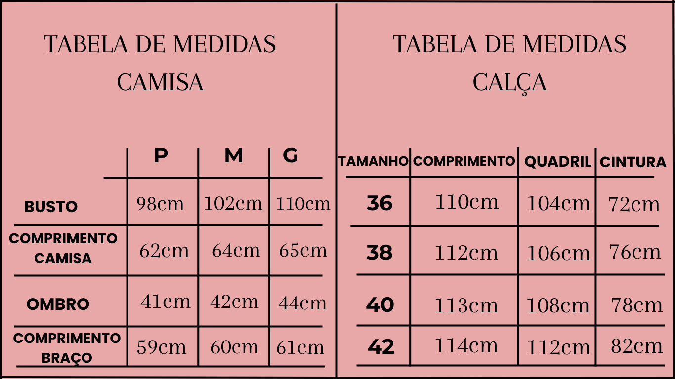 TABELA CONJUNTO VERONICA